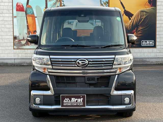 ダイハツ タント カスタム X トップED SAⅡ 宮崎県 2016(平28)年 6.5万km ブラックマイカメタリック ワンオーナー/純正メモリーナビ/バックカメラ/フルセグＴＶ　ＵＳＢ入力　Ｂｌｕｅｔｏｏｔｈ　ＤＶＤ再生/左側パワースライド/サンシェード/スマートアシスト/アイドリングストップ/純正フロアマット/ドアバイザー/プッシュスタート/スマートキー/スペアキー/保証書/取扱説明書