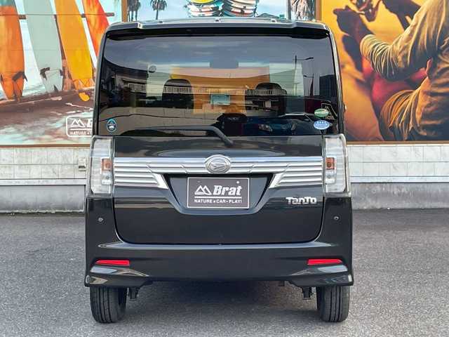 ダイハツ タント カスタム X トップED SAⅡ 宮崎県 2016(平28)年 6.5万km ブラックマイカメタリック ワンオーナー/純正メモリーナビ/バックカメラ/フルセグＴＶ　ＵＳＢ入力　Ｂｌｕｅｔｏｏｔｈ　ＤＶＤ再生/左側パワースライド/サンシェード/スマートアシスト/アイドリングストップ/純正フロアマット/ドアバイザー/プッシュスタート/スマートキー/スペアキー/保証書/取扱説明書