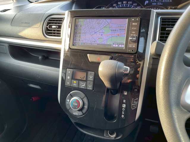 ダイハツ タント カスタム X トップED SAⅡ 宮崎県 2016(平28)年 6.5万km ブラックマイカメタリック ワンオーナー/純正メモリーナビ/バックカメラ/フルセグＴＶ　ＵＳＢ入力　Ｂｌｕｅｔｏｏｔｈ　ＤＶＤ再生/左側パワースライド/サンシェード/スマートアシスト/アイドリングストップ/純正フロアマット/ドアバイザー/プッシュスタート/スマートキー/スペアキー/保証書/取扱説明書