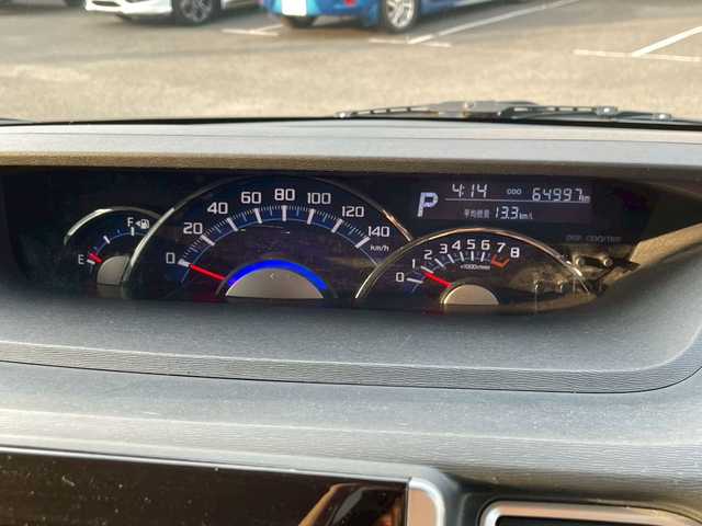 ダイハツ タント カスタム X トップED SAⅡ 宮崎県 2016(平28)年 6.5万km ブラックマイカメタリック ワンオーナー/純正メモリーナビ/バックカメラ/フルセグＴＶ　ＵＳＢ入力　Ｂｌｕｅｔｏｏｔｈ　ＤＶＤ再生/左側パワースライド/サンシェード/スマートアシスト/アイドリングストップ/純正フロアマット/ドアバイザー/プッシュスタート/スマートキー/スペアキー/保証書/取扱説明書