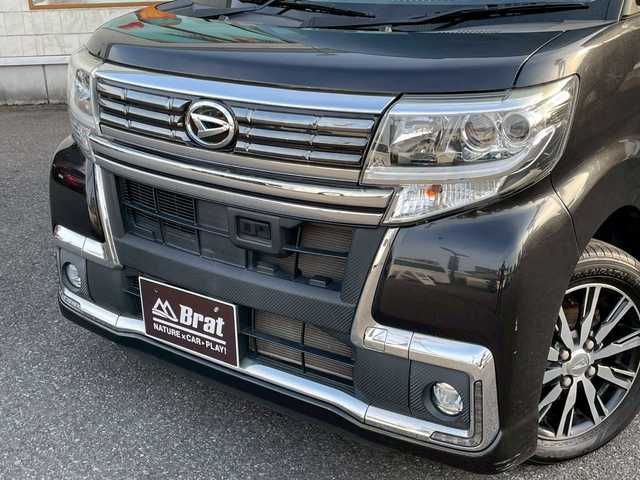 ダイハツ タント カスタム X トップED SAⅡ 宮崎県 2016(平28)年 6.5万km ブラックマイカメタリック ワンオーナー/純正メモリーナビ/バックカメラ/フルセグＴＶ　ＵＳＢ入力　Ｂｌｕｅｔｏｏｔｈ　ＤＶＤ再生/左側パワースライド/サンシェード/スマートアシスト/アイドリングストップ/純正フロアマット/ドアバイザー/プッシュスタート/スマートキー/スペアキー/保証書/取扱説明書