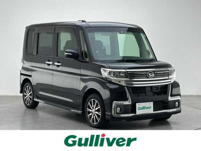 ダイハツ タント カスタム X トップED SAⅡ 兵庫県 2016(平28)年 6.5万km ブラックマイカメタリック ワンオーナー/純正メモリーナビ/バックカメラ/フルセグＴＶ　ＵＳＢ入力　Ｂｌｕｅｔｏｏｔｈ　ＤＶＤ再生/左側パワースライド/サンシェード/スマートアシスト/アイドリングストップ/純正フロアマット/ドアバイザー/プッシュスタート/スマートキー/スペアキー/保証書/取扱説明書