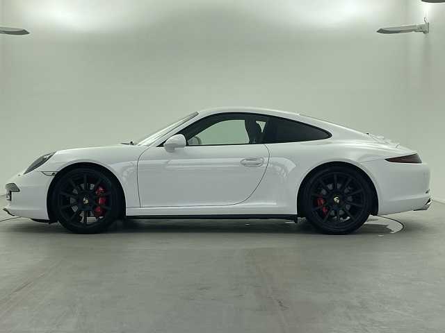 ポルシェ ９１１ カレラ4 S 福井県 2013(平25)年 2.8万km ピュアホワイト ’14model/スポーツクロノパッケージ/PDLS/PASM/パワーステアリング＋/スポーツエギゾースト/20inchカレラクラシックAW/アルカンターラルーフ/黒革シート/・シートヒーター/4wayパワーシート【D席/Ｎ席】/コーナーセンサー/バックカメラ/H＆Rダウンサス積み込み/保証書・取説有り/スペアキー有り/社外SDナビ【MDV-S706】/・CD/DVD/Bluetooth/SD/パドルシフト