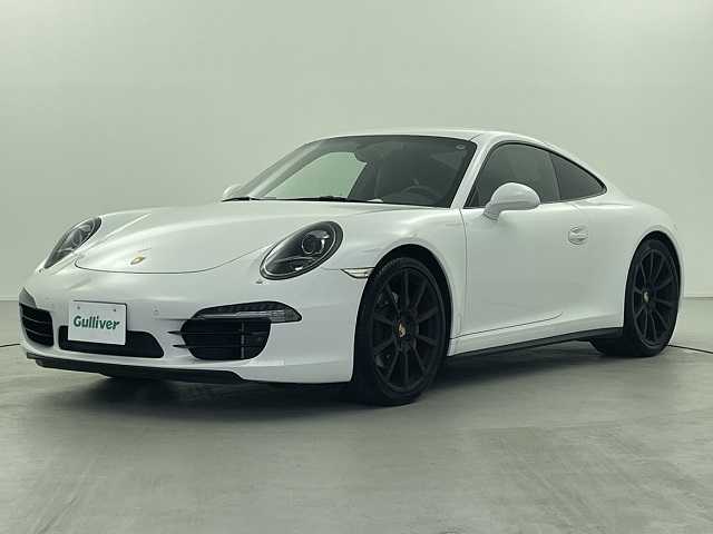 ポルシェ ９１１ カレラ4 S 福井県 2013(平25)年 2.8万km ピュアホワイト ’14model/スポーツクロノパッケージ/PDLS/PASM/パワーステアリング＋/スポーツエギゾースト/20inchカレラクラシックAW/アルカンターラルーフ/黒革シート/・シートヒーター/4wayパワーシート【D席/Ｎ席】/コーナーセンサー/バックカメラ/H＆Rダウンサス積み込み/保証書・取説有り/スペアキー有り/社外SDナビ【MDV-S706】/・CD/DVD/Bluetooth/SD/パドルシフト