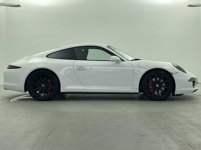 ポルシェ ９１１ カレラ4 S 福井県 2013(平25)年 2.8万km ピュアホワイト ’14model/スポーツクロノパッケージ/PDLS/PASM/パワーステアリング＋/スポーツエギゾースト/20inchカレラクラシックAW/アルカンターラルーフ/黒革シート/・シートヒーター/4wayパワーシート【D席/Ｎ席】/コーナーセンサー/バックカメラ/H＆Rダウンサス積み込み/保証書・取説有り/スペアキー有り/社外SDナビ【MDV-S706】/・CD/DVD/Bluetooth/SD/パドルシフト