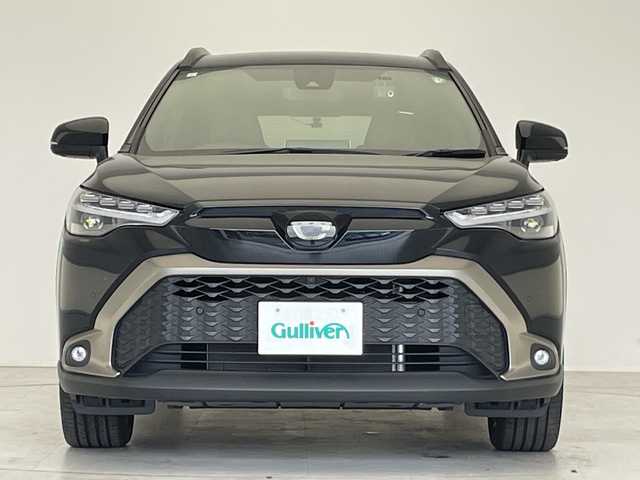 トヨタ カローラ クロス Z 愛知県 2023(令5)年 1.3万km アティチュードブラックマイカ 純正9型ディズプレイオーディオ　ナビ機能なし/全方位カメラ/レーダークルーズコントロール/シートヒーター/Bluetooth/バックカメラ/電動リアゲート/パワーシート/コーナーセンサー/純正アルミホイール/ルーフレール/ブラインドスポットモニター/LEDヘッドライト/衝突軽減システム/オートマチックハイビーム/ETC/ステアリングスイッチ/スマートキー/プッシュスタート