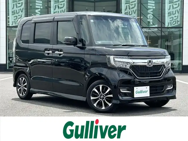 ホンダ Ｎ ＢＯＸ カスタム G EX ホンダセンシング 岡山県 2017(平29)年 7.8万km クリスタルブラックパール 社外ナビ /ドラレコ /バックカメラ /クルコン /コーナーセンサー前後 /片側パワスラ /カーテンエアバック /オートライト/横滑り防止装置 /衝突被害軽減システム /レーンキープアシスト /ＥＴＣ /ＢＳ