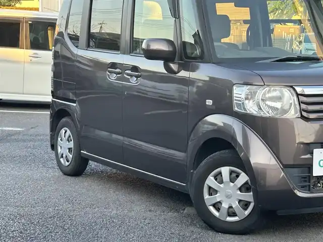 ホンダ Ｎ ＢＯＸ G Lパッケージ 静岡県 2012(平24)年 8.3万km プレミアムブロンズパール ユーザー買取車両/純正SD（VXM-122VF）/　【CD/DVD/BT/地デジTV】/片側パワースライドドア/バックカメラ/ETC/横滑り防止/スマートキー/プッシュスタート/ステアリングスイッチ
