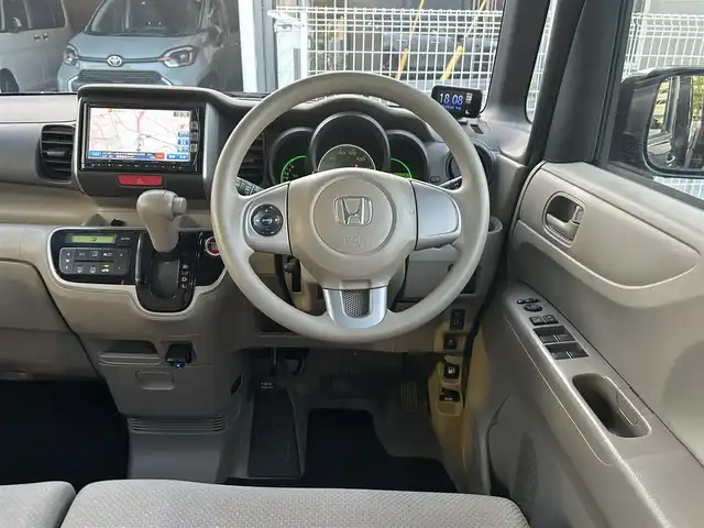 ホンダ Ｎ ＢＯＸ G Lパッケージ 静岡県 2012(平24)年 8.3万km プレミアムブロンズパール ユーザー買取車両/純正SD（VXM-122VF）/　【CD/DVD/BT/地デジTV】/片側パワースライドドア/バックカメラ/ETC/横滑り防止/スマートキー/プッシュスタート/ステアリングスイッチ