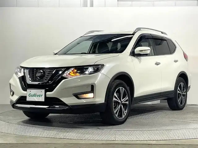 日産 エクストレイル 20Xi 大阪府 2020(令2)年 3.5万km ブリリアントホワイトパール プロパイロット　デジタルインナーミラー　全方位カメラ　純正ナビＴＶ　シートヒーター　衝突軽減　ＥＴＣ　ドラレコ　ルーフレール　レーダークルコン　レーンアシスト　アイドリングストップ　クリアランスソナー