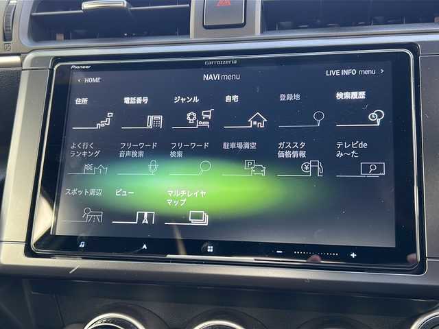 スバル ＢＲＺ S 福岡県 2022(令4)年 0.5万km WRブルーパール 登録時走行距離 4654km/6速MT/純正8インチナビ/→AM/FM/フルセグTV/→CD/DVD/バックカメラ/クルーズコントロール/前方ドライブレコーダー/ETC/ステアリングリモコン/ハーフレザーシート/前席シートヒーター/LEDオートライト/純正18インチアルミ/プッシュスタート/スマートキー