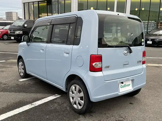 ダイハツ ムーヴ コンテ L 長崎県 2012(平24)年 5.9万km ミストブルーマイカメタリック 社外ナビ/（フルセグ・DVD・CD・SD・BT)/バックカメラ/純正シートカバー/純正キーレス/アイドリングストップ/ライトレベライザー/電動格納ミラー/新車保証書/取扱説明書