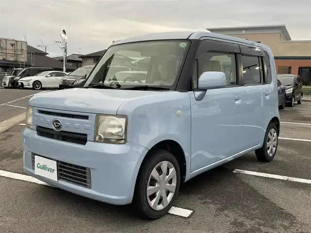 ダイハツ ムーヴ コンテ L 長崎県 2012(平24)年 5.9万km ミストブルーマイカメタリック 社外ナビ/（フルセグ・DVD・CD・SD・BT)/バックカメラ/純正シートカバー/純正キーレス/アイドリングストップ/ライトレベライザー/電動格納ミラー/新車保証書/取扱説明書