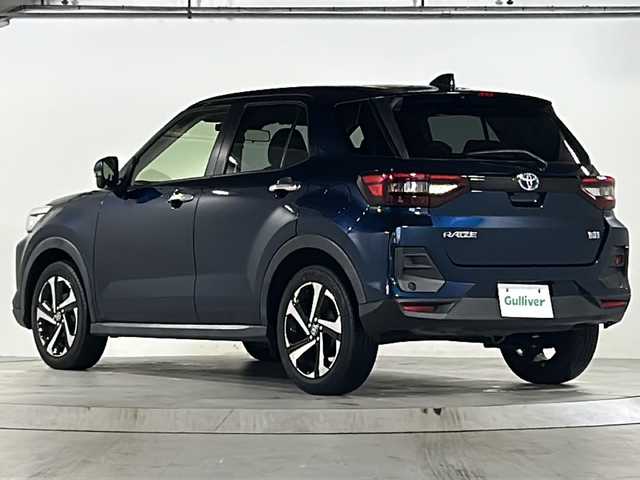 トヨタ ライズ Z 広島県 2022(令4)年 2.4万km レーザーブルークリスタルシャイン 禁煙車/ハイブリッド/スマートアシスト/・衝突軽減/・車線逸脱/・オートマチックハイビーム/・レーダークルーズコントロール/BSM/クリアランスソナー/社外ナビ（CN-HA０１WD）/・フルセグ/CD/DVD/Bluetooth//USB/MEMORYMUSIC/パノラマモニター/革巻きステアリング/ステアリングスイッチ（非連動）/オートライト/電動パーキングブレーキ/ブレーキホールド/LEDヘッドライト/フォグランプ/ドライブレコーダー（CS-51FR）/ETC/シートヒーター