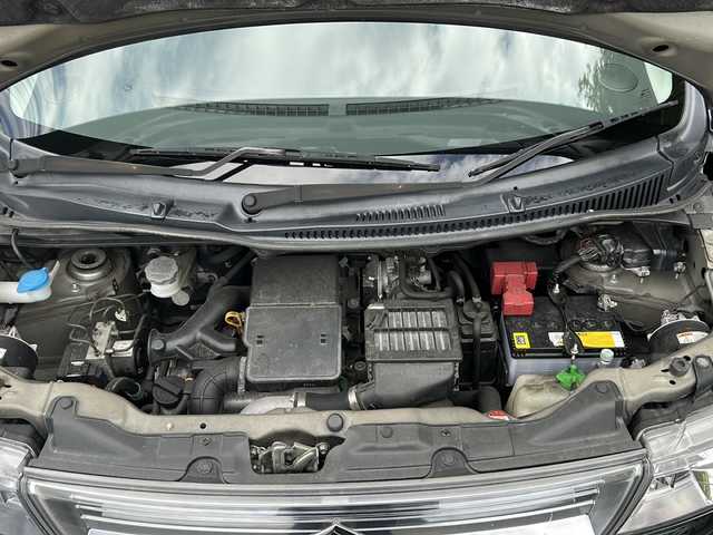 スズキ ワゴンＲ スティングレー T 京都府 2010(平22)年 10.4万km ブルーイッシュブラックパール3 社外SDナビ（CN-E310D）/・CD/FM/AM/Bluetooth/・ワンセグテレビ/ETC/革巻きステアリング/ステアリングリモコン/パドルシフト/シートヒーター（D席）/HIDヘッドライト/スマートキー/プッシュスタートボタン/12V電源/純正15インチアルミホイール/純正フロアマット/取扱説明書/保証書