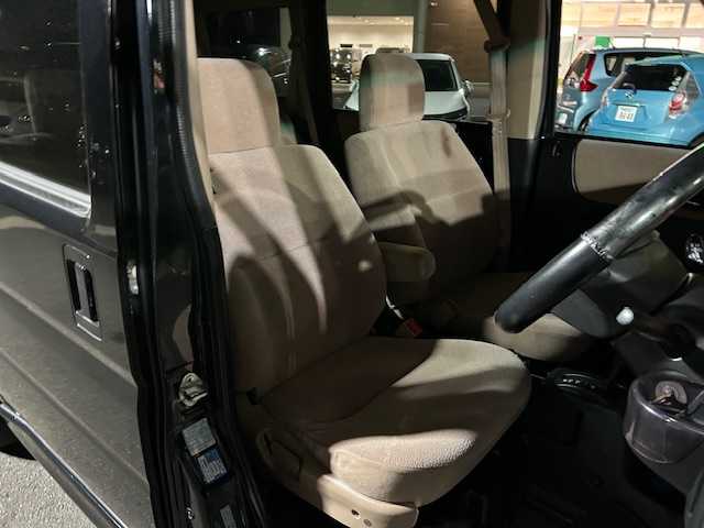 ホンダ バモス L ターボ 静岡県 2007(平19)年 12.9万km 黒