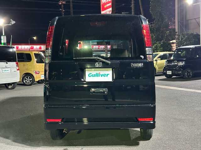 ホンダ バモス L ターボ 静岡県 2007(平19)年 12.9万km 黒