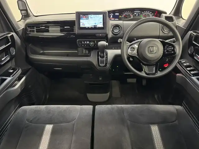 ホンダ Ｎ ＢＯＸ カスタム L 三重県 2021(令3)年 5.5万km クリスタルブラックパール ガソリン/FF/インパネCVT/イクリプス 7インチナビ AVN-P10/（FM/AM/CD/DVD/SD/MUSIC JUKE/TV/USB/iPod/Bluetooth/外部入力）/バックカメラ/片側パワースライドドア/ビルトイン ETC/Honda SENSING/・衝突軽減ブレーキ［CMBS］/・車線維持支援システム［LKAS］/・アダプティブクルーズコントロール/・路外逸脱抑制機能/・標識認識機能/・先行車発進お知らせ機能/・VSA（ABS＆TRC＆横すべり抑制）/など/装備/・シートヒーター（D/N）/・オートエアコン/・オートライト/・LEDヘッドライト＆フロントフォグライト/・ステアリングスイッチ/・充電用USBジャック（2.5A急速充電対応）2ヶ/・純正14inAW/・プッシュスタート/・スマートキーx1/・保/取/ナビ取/など