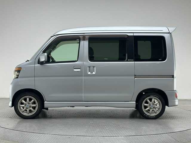 ダイハツ アトレー ワゴン カスタム ターボ RS 兵庫県 2010(平22)年 8.8万km ブライトシルバーメタリック 社外7インチナビ（FM/AM・CD/DVD・ワンセグ）/ETC/リモコンキー/両側スライドドア/社外AW14インチ/純正フロアマット/HIDヘッドランプ/フォグランプ/電動格納ミラー/ドアバイザー