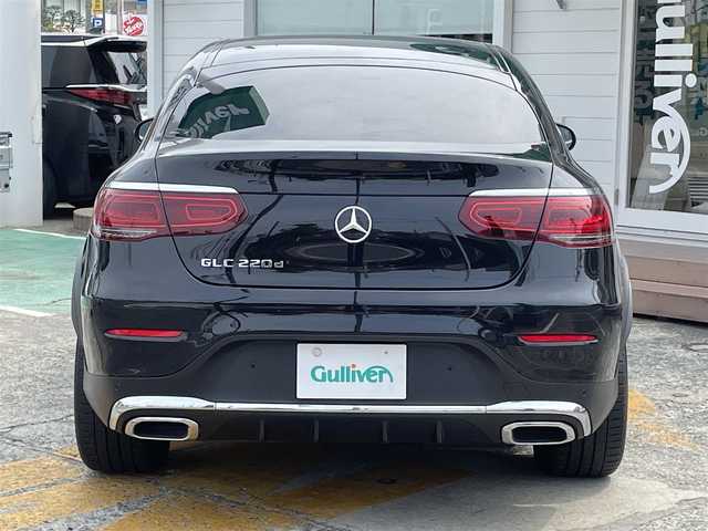 メルセデス・ベンツ ＧＬＣ２２０ d 4マチック クーペ AMGライン 神奈川県 2020(令2)年 2.6万km オブシディアンブラック 純正10インチワイドディスプレイ/　（ナビ機能・フルセグTV・Bluetooth）/パノラミックスライディングルーフ/レーダーセーフティパッケージ/360°カメラシステム/ハーフレザーシート/置くだけ充電/ブラインドスポットモニター/パワーバックドア/全席シートヒーター/LEDヘッドライト/前席パワーシート/ETC2.0/スマートキー/保証書/取扱説明書/令和3～7年ディーラー記録簿あり
