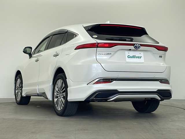 トヨタ ハリアー ハイブリッド Z 秋田県 2020(令2)年 1.7万km ホワイトパールクリスタルシャイン 4WD/ディスプレイオーディオ/フルセグTV　/全方位カメラ　/衝突軽減軽減システム　/レーダークルーズコントロール　/レーンキープアシスト　/モデリスタエアロ　/デジタルインナーミラー　/ＥＴＣ２．０　/オートハイビーム　/LEDヘッドライト/運転席パワーシート/ハーフレザーシート/プッシュスタート/電動リアゲート/電動格納ミラー/サイドバイザー