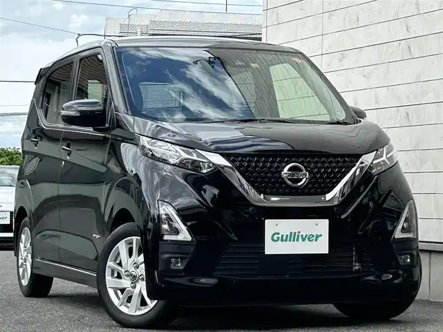 日産 デイズ HWS X プロパイロットED 茨城県 2020(令2)年 4.6万km ブラック ・外部検査済み/・純正８型ナビゲーション/・アラウンドビューモニター/・プロパイロット/・追従クルーズコントロール/・レーダーブレーキ/・LEDヘッドライト/・電子パーキングブレーキ/・CD/DVD/Bluetooth/・フルセグTV/・USBポート/・オートエアコン/・サイドエアバッグ/・スマートキー/・スペアキー/・プッシュスタート/・ドライブレコーダー/・ETC/・新車保証書/・取扱説明書