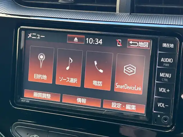 トヨタ アクア S スタイルブラック 愛知県 2019(令1)年 5.5万km ブラックマイカ ワンオーナー/TOYOTA SAFETY SENSE/・プリクラッシュセーフティ/・レーンディパーチャーアラート/・オートマチックハイビーム/・先行車発進告知/インテリジェントクリアランスソナー/　〈パーキングサポートブレーキ付〉/純正SDナビ〈NSCN-W68〉/・CD／Bluetooth／ワンセグTV/バックカメラ/純正LEDヘッドライト/純正ビルトインETC/運転席アームレスト/シルバーステッチ入ブラックシート/純オプション15インチAW/スマートキー＆プッシュスタート/コムテック製前後ドライブレコーダー〈ZDR-015〉