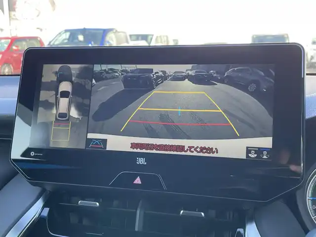 トヨタ ハリアー ハイブリッド Z レザーパッケージ 滋賀県 2021(令3)年 3.1万km ホワイトパールクリスタルシャイン 純正12.3インチナビ/【Bluetooth/USB/フルセグ 】/JBLプレミアムサウンド/パノラミックビューモニター/モデリスタエアロ/黒本革シート/D/Nパワーシート/D/Nシートヒーター/D/Nシートベンチレーション/ステアリングヒーター/パワーリアゲート/前後ドラレコ/前後ソナー/トヨタセーフティセンス/【PCS/BSM/RCTA/RSA/HUD】/レーダークルーズコントロール/ビルトインETC2.0/MTモード付AT/純正デジタルインナーミラー/プッシュスタート/スマートキー/ステアリングリモコン/電動テレスコチルト/LEDヘッドライト