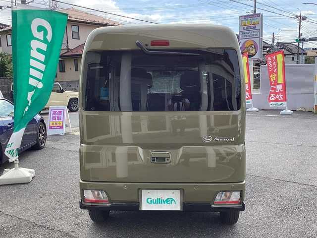ダイハツ アトレー バン RS 千葉県 2025(令7)年 0.1千km オフビートカーキM ワンオーナー/ディスプレイオーディオ/フルセグテレビ/バックカメラ/デジタルインナーミラー/　  視界補助パック/両側パワースライドドア/ドライブレコーダー/スマートキースペアキー/ETC/取扱説明書/保証書