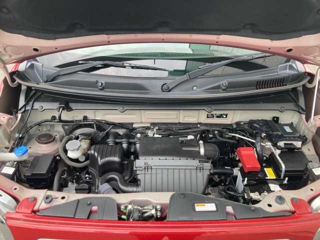 スズキ ハスラー HYBRID X 千葉県 2020(令2)年 4.9万km フェニックスレッドパール/ガンメタリック2トーンルーフ 社外ナビ/フルセグTV/CD/DVD/Bluetooth/ETC/衝突被害軽減ブレーキ/車線逸脱警報/前席シートヒーター/ステアリングスイッチ/プッシュスタート/スマートキー/スペアキー×１/純正フロアマット/保証書・取扱説明書