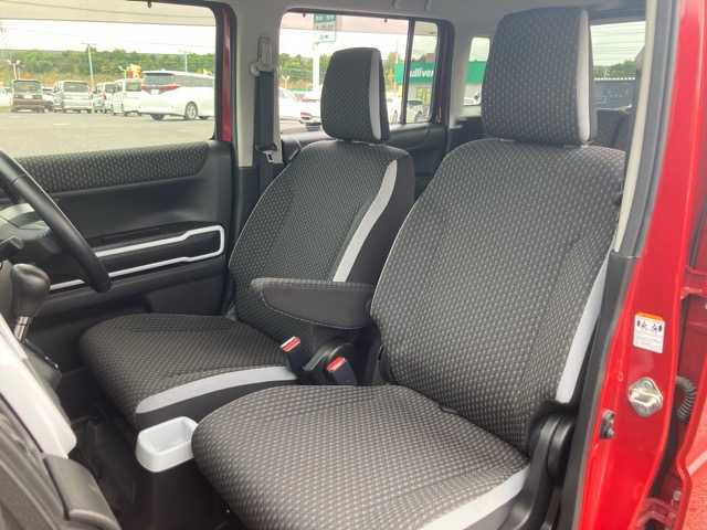 スズキ ハスラー HYBRID X 千葉県 2020(令2)年 4.9万km フェニックスレッドパール/ガンメタリック2トーンルーフ 社外ナビ/フルセグTV/CD/DVD/Bluetooth/ETC/衝突被害軽減ブレーキ/車線逸脱警報/前席シートヒーター/ステアリングスイッチ/プッシュスタート/スマートキー/スペアキー×１/純正フロアマット/保証書・取扱説明書