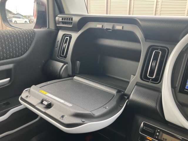 スズキ ハスラー HYBRID X 千葉県 2020(令2)年 4.9万km フェニックスレッドパール/ガンメタリック2トーンルーフ 社外ナビ/フルセグTV/CD/DVD/Bluetooth/ETC/衝突被害軽減ブレーキ/車線逸脱警報/前席シートヒーター/ステアリングスイッチ/プッシュスタート/スマートキー/スペアキー×１/純正フロアマット/保証書・取扱説明書