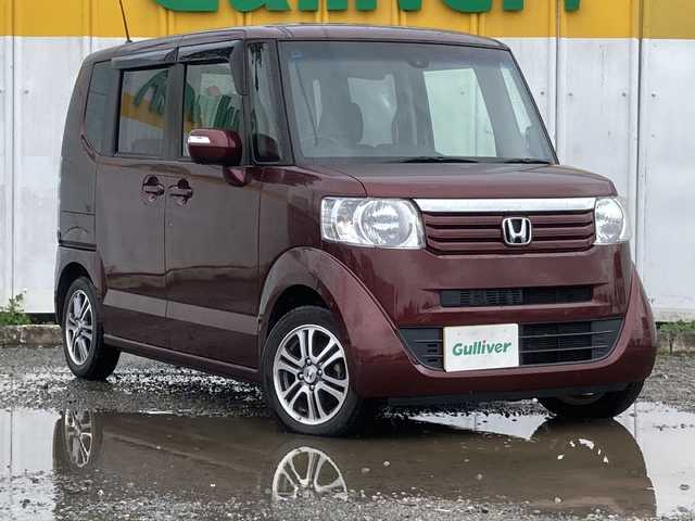 ホンダ Ｎ ＢＯＸ SSパッケージ 富山県 2015(平27)年 3.6万km プレミアムディープロッソパール 外部検査実施済み/ワンオーナー/純正メモリナビ【VXM-155VSi】/　(DVD/ワンセグTV/Bluetooth/USB)/バックカメラ/両側パワースライドドア/シティブレーキアクティブシステム/横滑り防止装置/チップアップシート/純正14インチアルミホイール/スマートキー/純正フロアマット/カーテンエアバック/スペアキー1本/保証書/取扱説明書