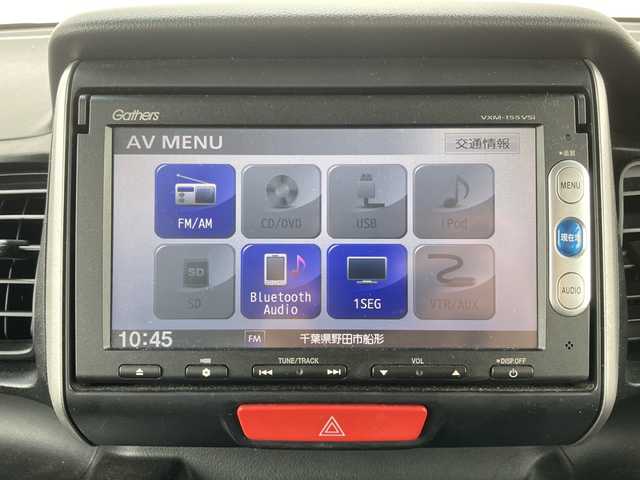 ホンダ Ｎ ＢＯＸ SSパッケージ 富山県 2015(平27)年 3.6万km プレミアムディープロッソパール 外部検査実施済み/ワンオーナー/純正メモリナビ【VXM-155VSi】/　(DVD/ワンセグTV/Bluetooth/USB)/バックカメラ/両側パワースライドドア/シティブレーキアクティブシステム/横滑り防止装置/チップアップシート/純正14インチアルミホイール/スマートキー/純正フロアマット/カーテンエアバック/スペアキー1本/保証書/取扱説明書