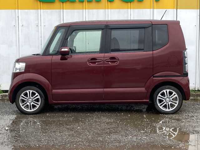 ホンダ Ｎ ＢＯＸ SSパッケージ 富山県 2015(平27)年 3.6万km プレミアムディープロッソパール 外部検査実施済み/ワンオーナー/純正メモリナビ【VXM-155VSi】/　(DVD/ワンセグTV/Bluetooth/USB)/バックカメラ/両側パワースライドドア/シティブレーキアクティブシステム/横滑り防止装置/チップアップシート/純正14インチアルミホイール/スマートキー/純正フロアマット/カーテンエアバック/スペアキー1本/保証書/取扱説明書