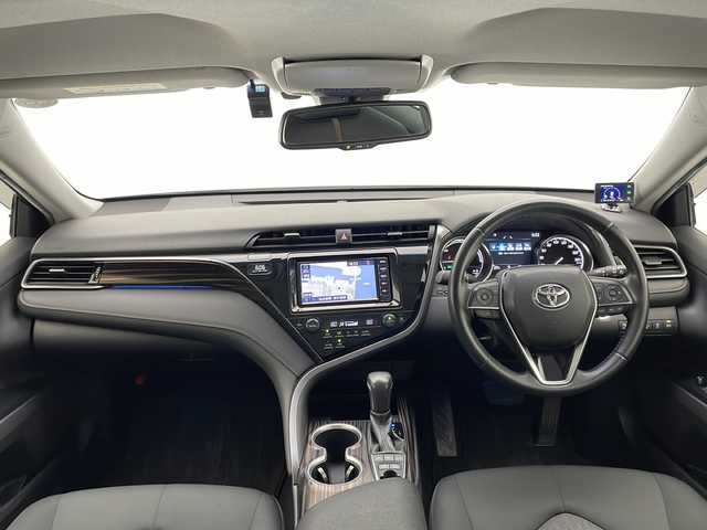 トヨタ カムリ G 宮崎県 2019(平31)年 4.8万km プラチナホワイトパールマイカ Toyota Safety Sense/〇プリクラシュセーフティ/〇レーンディパーチャーアラート/〇ブラインドスポットモニター/〇オートマチックハイビーム/〇レーダークルーズコントロール/〇インテリジェントクリアランスソナー/純正7インチSDナビ/ワンセグTV/CD/Bluetooth/バックカメラ/パワーシート/LEDヘッドライト/ビルトインETC/純正17インチAW/純正ドライブレコーダー（DRT-H68A）/レーダー探知機（ZERO 304V)/スマートキー×２/取扱説明書/ナビ取扱説明書