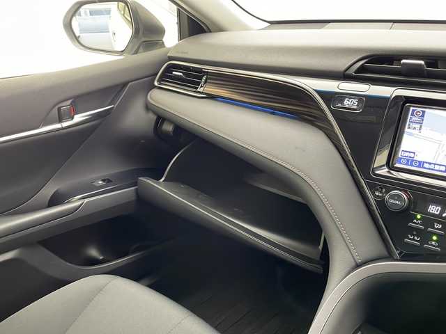 トヨタ カムリ G 宮崎県 2019(平31)年 4.8万km プラチナホワイトパールマイカ Toyota Safety Sense/〇プリクラシュセーフティ/〇レーンディパーチャーアラート/〇ブラインドスポットモニター/〇オートマチックハイビーム/〇レーダークルーズコントロール/〇インテリジェントクリアランスソナー/純正7インチSDナビ/ワンセグTV/CD/Bluetooth/バックカメラ/パワーシート/LEDヘッドライト/ビルトインETC/純正17インチAW/純正ドライブレコーダー（DRT-H68A）/レーダー探知機（ZERO 304V)/スマートキー×２/取扱説明書/ナビ取扱説明書