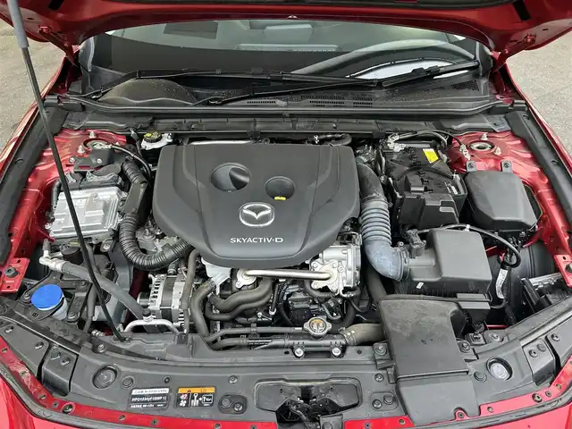 マツダ マツダ３セダン XD Lパッケージ 福島県 2021(令3)年 4.8万km ソウルレッドクリスタルM 登録時走行距離：47/226/ワンオーナー/メーカー純正SDナビ/（AM/FM/BT接続/フルセグチTV/DVD/CD）/バックカメラ/純正AW/純正フロアマット/革製シート/クルーズコントロール/パドルシフト/ETC/コーナーセンサー/クリアランスソナー/横滑り防止装置/ドラレコ/電動パーキングブレーキ/PUSHスタート/シートヒーター/ステアリングヒーター/ステアリングスイッチ/パワーシート（Ｄ席）/オートライト/LEDヘッドライト/ウィンカーミラー/保証書/取扱説明書