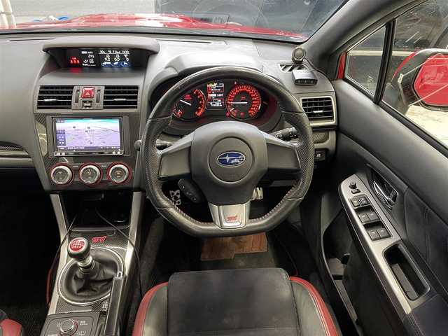スバル ＷＲＸ ＳＴＩ STI タイプS 宮城県 2014(平26)年 17.8万km ライトニングレッド ワンオーナー/ターボ＆4WD/6速マニュアル/社外メモリナビ/CD/DVD/BT/USB/フルセグTV/LEDヘッドライト/純正18インチアルミ＆ノーマルタイヤ/社外18インチアルミ（RAYS）スタッドレス積込/ドライブレコーダー前後/プッシュスタート/スマートキー/スペアキー/保証書/取扱説明書