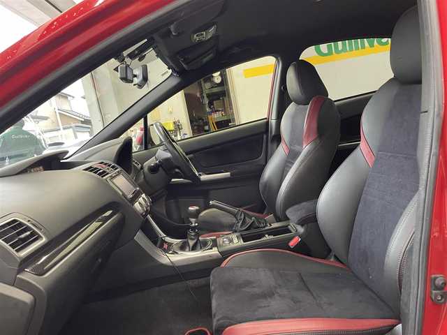 スバル ＷＲＸ ＳＴＩ STI タイプS 宮城県 2014(平26)年 17.8万km ライトニングレッド ワンオーナー/ターボ＆4WD/6速マニュアル/社外メモリナビ/CD/DVD/BT/USB/フルセグTV/LEDヘッドライト/純正18インチアルミ＆ノーマルタイヤ/社外18インチアルミ（RAYS）スタッドレス積込/ドライブレコーダー前後/プッシュスタート/スマートキー/スペアキー/保証書/取扱説明書