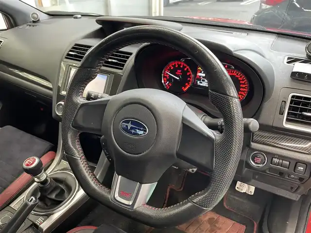 スバル ＷＲＸ ＳＴＩ STI タイプS 宮城県 2014(平26)年 17.8万km ライトニングレッド ワンオーナー/ターボ＆4WD/6速マニュアル/社外メモリナビ/CD/DVD/BT/USB/フルセグTV/LEDヘッドライト/純正18インチアルミ＆ノーマルタイヤ/社外18インチアルミ（RAYS）スタッドレス積込/ドライブレコーダー前後/プッシュスタート/スマートキー/スペアキー/保証書/取扱説明書