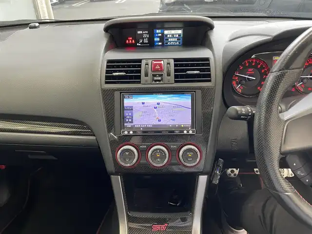 スバル ＷＲＸ ＳＴＩ STI タイプS 宮城県 2014(平26)年 17.8万km ライトニングレッド ワンオーナー/ターボ＆4WD/6速マニュアル/社外メモリナビ/CD/DVD/BT/USB/フルセグTV/LEDヘッドライト/純正18インチアルミ＆ノーマルタイヤ/社外18インチアルミ（RAYS）スタッドレス積込/ドライブレコーダー前後/プッシュスタート/スマートキー/スペアキー/保証書/取扱説明書