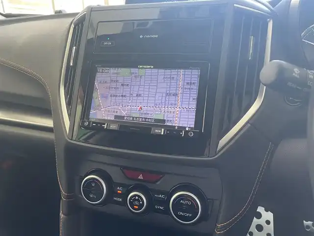 スバル インプレッサ ＸＶ 2．0i－S アイサイト 愛知県 2018(平30)年 7.7万km クリスタルホワイトP 4WD/合皮＆ファブリックコンビシート/前席パワーシート/社外SDナビ【AVIC-RZ901】/・地デジTV／DVD／Bluetooth／USB/アイサイトVer.3/・プリクラッシュブレーキ/・全車速追従機能付きクルーズコントロール/・アクティブレーンキープ/・AT誤発進抑制制御/・AT誤後進抑制制御/・車線逸脱警報/・先行車発進お知らせ/リアビークルディテクション/ステアリングレスポンシブヘッドライト/バック／サイドカメラ/パドルシフト/アンテナ分離型ETC/LEDヘッドライト/フォグランプ/純正前方ドライブレコーダー/純正18インチAW