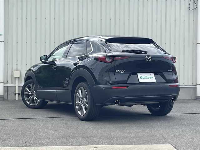 マツダ ＣＸ－３０ XD Lパッケージ 山形県 2021(令3)年 3.2万km ジェットブラックマイカ 4WD/衝突被害軽減システム/純正HDDナビ　/　　【CD　DVD　BT　フルセグ　USB】/全周囲カメラ/追従型クルーズコントロール/LEDオートライト/オートマチックハイビーム/革シート/パワーシート/シートヒーター/ステアリングヒーター/純正18インチアルミホイール/ドライブレコーダー/レーンキープアシスト/コーナーセンサー/ダウンヒルアシストコントロール/スマートキー×２/ETC