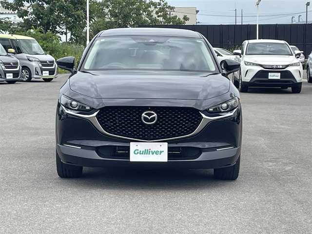 マツダ ＣＸ－３０ XD Lパッケージ 山形県 2021(令3)年 3.2万km ジェットブラックマイカ 4WD/衝突被害軽減システム/純正HDDナビ　/　　【CD　DVD　BT　フルセグ　USB】/全周囲カメラ/追従型クルーズコントロール/LEDオートライト/オートマチックハイビーム/革シート/パワーシート/シートヒーター/ステアリングヒーター/純正18インチアルミホイール/ドライブレコーダー/レーンキープアシスト/コーナーセンサー/ダウンヒルアシストコントロール/スマートキー×２/ETC