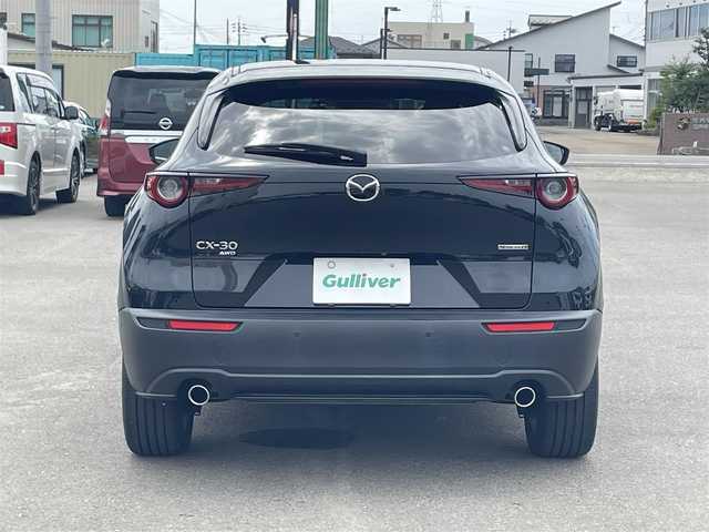 マツダ ＣＸ－３０ XD Lパッケージ 山形県 2021(令3)年 3.2万km ジェットブラックマイカ 4WD/衝突被害軽減システム/純正HDDナビ　/　　【CD　DVD　BT　フルセグ　USB】/全周囲カメラ/追従型クルーズコントロール/LEDオートライト/オートマチックハイビーム/革シート/パワーシート/シートヒーター/ステアリングヒーター/純正18インチアルミホイール/ドライブレコーダー/レーンキープアシスト/コーナーセンサー/ダウンヒルアシストコントロール/スマートキー×２/ETC