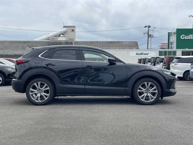 マツダ ＣＸ－３０ XD Lパッケージ 山形県 2021(令3)年 3.2万km ジェットブラックマイカ 4WD/衝突被害軽減システム/純正HDDナビ　/　　【CD　DVD　BT　フルセグ　USB】/全周囲カメラ/追従型クルーズコントロール/LEDオートライト/オートマチックハイビーム/革シート/パワーシート/シートヒーター/ステアリングヒーター/純正18インチアルミホイール/ドライブレコーダー/レーンキープアシスト/コーナーセンサー/ダウンヒルアシストコントロール/スマートキー×２/ETC