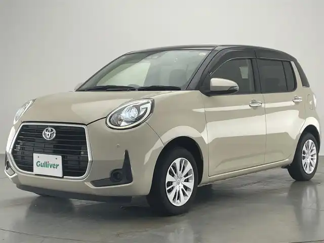 トヨタ パッソ モーダ 愛知県 2019(平31)年 6.9万km ブラックマイカメタリック/パウダリーベージュメタリック 2トーン 純正ナビ　フルセグＴＶ　Ｂｌｕｅｔｏｏｔｈ　ＤＶＤ再生　バックカメラ　ＵＳＢ入力端子　ＥＴＣ　前後ドラレコ　衝突軽減　オートハイビーム　ＬＥＤヘッドライト　プッシュスタート　純正フロアマット　禁煙車