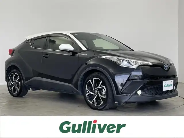 トヨタ Ｃ－ＨＲ G 埼玉県 2019(令1)年 5.1万km ホワイト/ブラックマイカ 2トーン 純正９インチナビ　バックカメラ　ＢＳＭ　ドライブレコーダー　ＥＴＣ　セーフティセンス　レーダークルーズコントロール　ＬＥＤヘッドライト　オートライト　シートヒーター　プッシュスタート　スマートキー