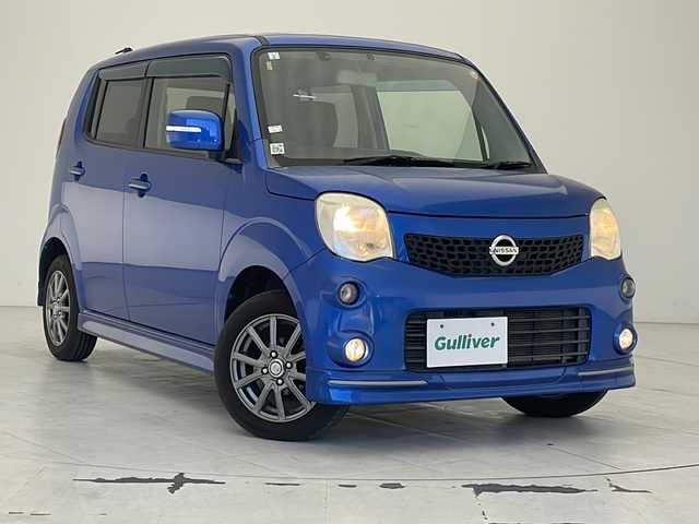 日産 モコ X エアロスタイル 沖縄県 2013(平25)年 6.6万km カシミールブルー 社外オーディオ（ＣＤ　ＡＭ　ＦＭ）/ＥＴＣ/スマートキー/プッシュスタート/電格ミラー/フォグランプ/純正エアロ/社外アルミホイル/オートクーラー/パワーウィンドウ/パワーステアリング/ＡＢＳ/ＡＵＸ/盗難防止装置